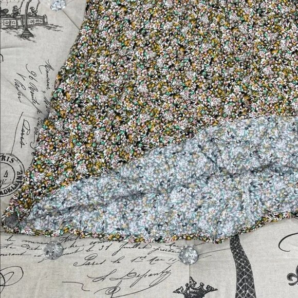 Love, Fire Tie Waist Floral Midi Skirt - Picture 8 of 15